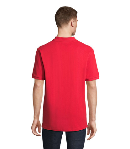 PEGASE Polo Bio 210g - Bright Red bedrucken, Art.-Nr. S04242-BT-3XL PEGASE Polo Bio 210g - Bright Red bedrucken, Art.-Nr. S04242-BT-3XL