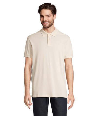 PACIFIC HERREN POLO - Natural bedrucken, Art.-Nr. S04439-NA-M PACIFIC HERREN POLO - Natural bedrucken, Art.-Nr. S04439-NA-M