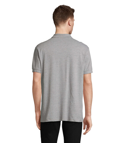PACIFIC HERREN POLO - Grau-Melange 2 bedrucken, Art.-Nr. S04439-GY-5XL PACIFIC HERREN POLO - Grau-Melange 2 bedrucken, Art.-Nr. S04439-GY-5XL