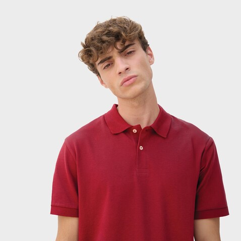 PACIFIC HERREN POLO - Folk Red Twin bedrucken, Art.-Nr. S04439-FR-XXL PACIFIC HERREN POLO - Folk Red Twin bedrucken, Art.-Nr. S04439-FR-XXL