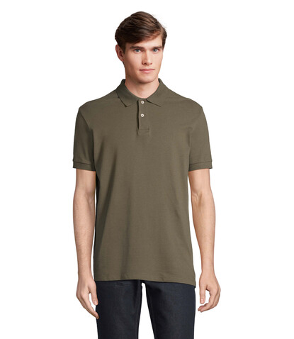 PACIFIC HERREN POLO - Army bedrucken, Art.-Nr. S04439-AR-XL