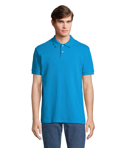 PACIFIC HERREN POLO - Aqua bedrucken, Art.-Nr. S04439-AQ-S PACIFIC HERREN POLO - Aqua bedrucken, Art.-Nr. S04439-AQ-S
