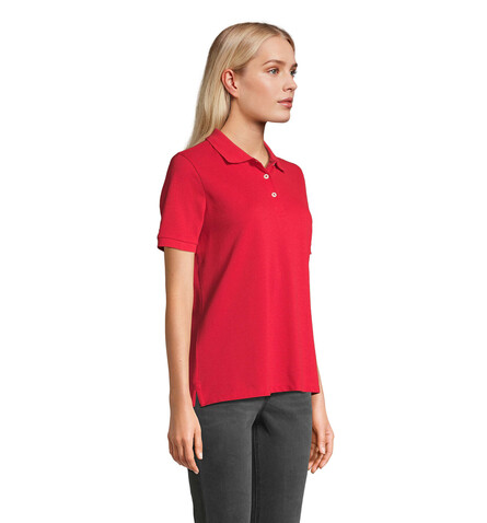 PACIFIC DAMEN POLO - Red bedrucken, Art.-Nr. S04440-RD-XXL