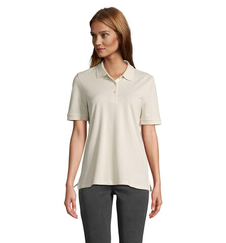 PACIFIC DAMEN POLO - Natural bedrucken, Art.-Nr. S04440-NA-S PACIFIC DAMEN POLO - Natural bedrucken, Art.-Nr. S04440-NA-S