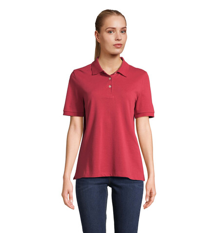 PACIFIC DAMEN POLO - Folk Red Twin bedrucken, Art.-Nr. S04440-FR-M PACIFIC DAMEN POLO - Folk Red Twin bedrucken, Art.-Nr. S04440-FR-M