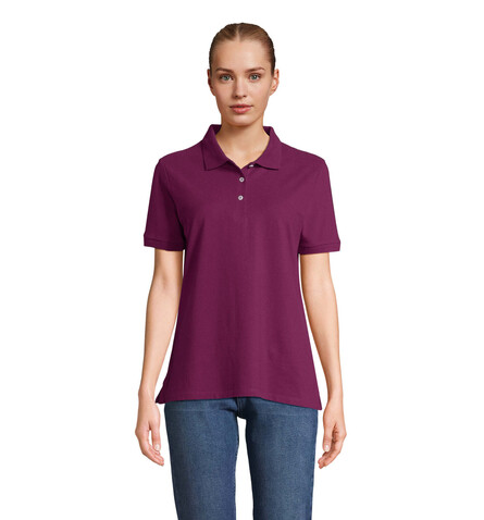 PACIFIC DAMEN POLO - Astral Purple bedrucken, Art.-Nr. S04440-PA-M