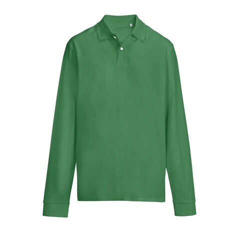 PACIFIC LSL POLO - Kelly Green bedrucken, Art.-Nr. S04441-KG-M