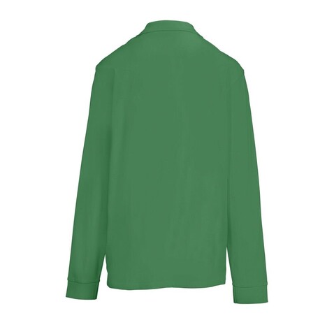 PACIFIC LSL POLO - Kelly Green bedrucken, Art.-Nr. S04441-KG-M