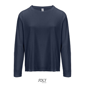 MONARCH DAMEN T-SHIRTS - Navy bedrucken, Art.-Nr. S04443-NY-XXL