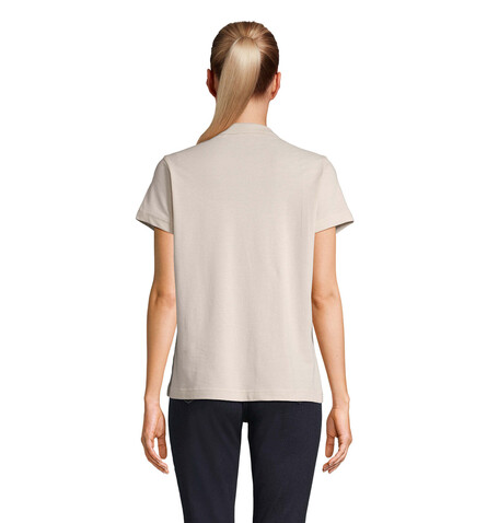 PULSE DAMEN POLO - Linen Twin bedrucken, Art.-Nr. S04501-LN-XL