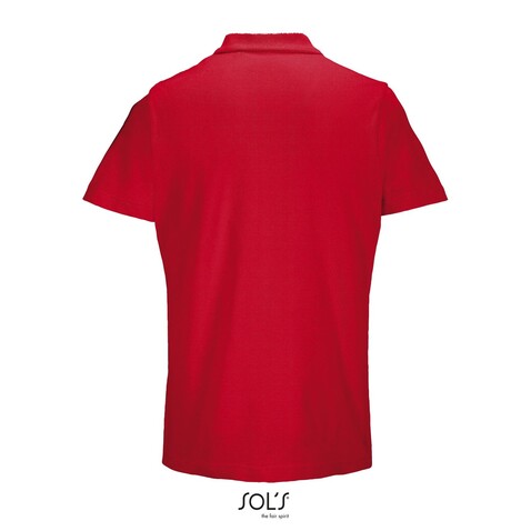 PULSE UNISEX POLO - Red bedrucken, Art.-Nr. S04502-RD-M