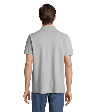 PULSE UNISEX POLO - Pure Grey bedrucken, Art.-Nr. S04502-PG-L