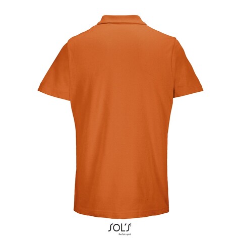 PULSE UNISEX POLO - Orange bedrucken, Art.-Nr. S04502-OR-L