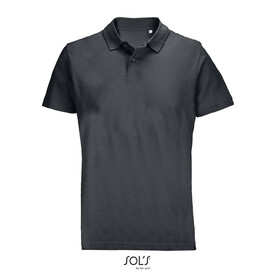 PULSE UNISEX POLO - Mausgrau bedrucken, Art.-Nr. S04502-MU-XXL