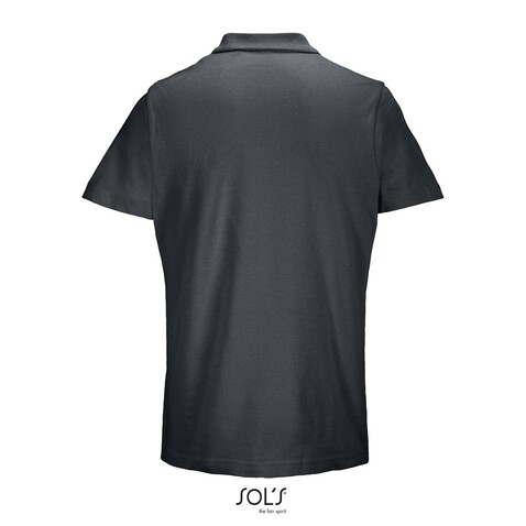 PULSE UNISEX POLO - Mausgrau bedrucken, Art.-Nr. S04502-MU-XL