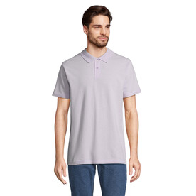 PULSE UNISEX POLO - Lilac bedrucken, Art.-Nr. S04502-LL-XXL