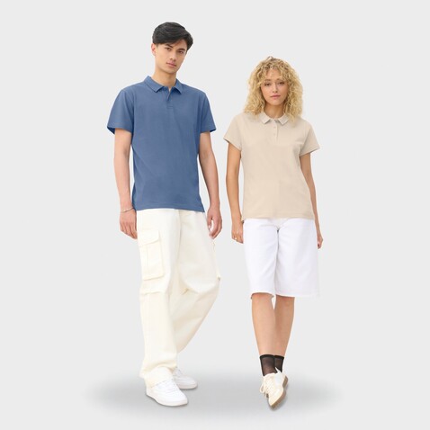 PULSE UNISEX POLO - Denim bedrucken, Art.-Nr. S04502-DM-XXL PULSE UNISEX POLO - Denim bedrucken, Art.-Nr. S04502-DM-XXL