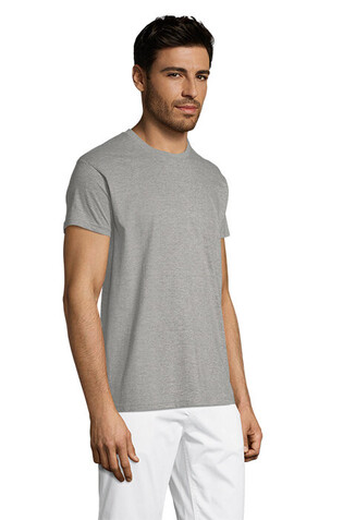 TITAN T-SHIRT 150gr - Graue Melange bedrucken, Art.-Nr. S04728-GM-S TITAN T-SHIRT 150gr - Graue Melange bedrucken, Art.-Nr. S04728-GM-S