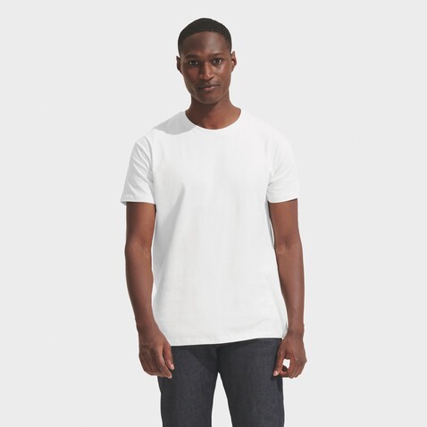 TITAN T-SHIRT 150gr - Weiß 2 bedrucken, Art.-Nr. S04728-WD-S