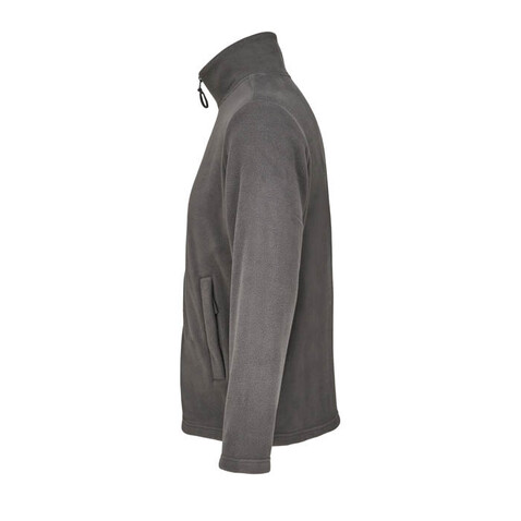 NITRO-JACKE MIT ZIPPER - Anthrazitgrau bedrucken, Art.-Nr. S04759-CR-4XL