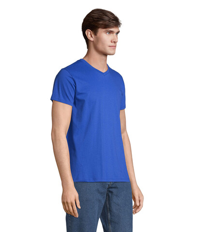 REGENT V V-NECK T-SHIRT - Royal Blue bedrucken, Art.-Nr. S04765-RB-M REGENT V V-NECK T-SHIRT - Royal Blue bedrucken, Art.-Nr. S04765-RB-M