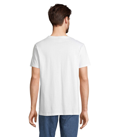 REGENT V V-NECK T-SHIRT - White bedrucken, Art.-Nr. S04765-WH-3XL REGENT V V-NECK T-SHIRT - White bedrucken, Art.-Nr. S04765-WH-3XL