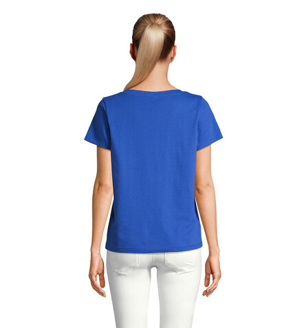 REGENT V T-SHIRT WOMEN - Royal Blue bedrucken, Art.-Nr. S04766-RB-XS REGENT V T-SHIRT WOMEN - Royal Blue bedrucken, Art.-Nr. S04766-RB-XS