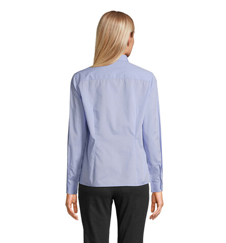 BAILEY WOMEN POPLIN SHIRT - Sky Blue bedrucken, Art.-Nr. S04771-SK-XL BAILEY WOMEN POPLIN SHIRT - Sky Blue bedrucken, Art.-Nr. S04771-SK-XL