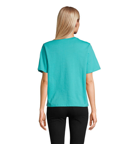 LEGEND DAMEN-T-SHIRT - Karibik Blau bedrucken, Art.-Nr. S04776-CB-L LEGEND DAMEN-T-SHIRT - Karibik Blau bedrucken, Art.-Nr. S04776-CB-L