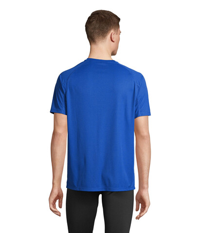 VORTEX RAGLAN T-SHIRT - Royal Blue bedrucken, Art.-Nr. S04787-RB-L
