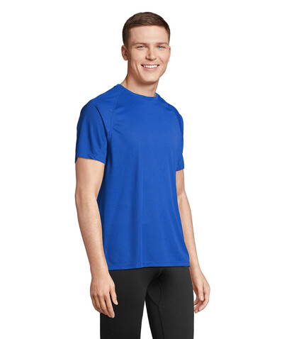 VORTEX RAGLAN T-SHIRT - Royal Blue bedrucken, Art.-Nr. S04787-RB-L