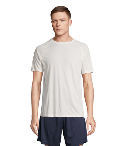VORTEX RAGLAN T-SHIRT - Off-White bedrucken, Art.-Nr. S04787-WW-M
