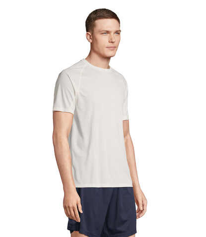 VORTEX RAGLAN T-SHIRT - Off-White bedrucken, Art.-Nr. S04787-WW-M