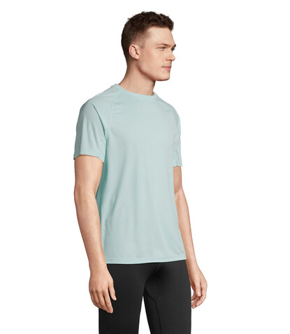 VORTEX RAGLAN T-SHIRT - Arctic Blue bedrucken, Art.-Nr. S04787-AA-XXL