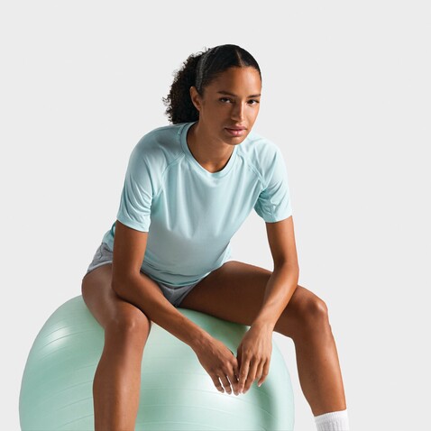 VORTEX WOMEN RAGLAN T-SHIRT - Arctic Blue bedrucken, Art.-Nr. S04788-AA-M VORTEX WOMEN RAGLAN T-SHIRT - Arctic Blue bedrucken, Art.-Nr. S04788-AA-M
