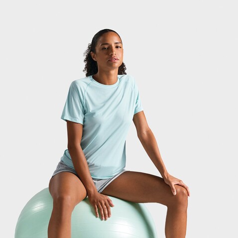 VORTEX WOMEN RAGLAN T-SHIRT - Arctic Blue bedrucken, Art.-Nr. S04788-AA-M VORTEX WOMEN RAGLAN T-SHIRT - Arctic Blue bedrucken, Art.-Nr. S04788-AA-M