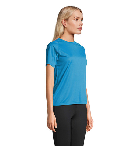 VORTEX WOMEN RAGLAN T-SHIRT - Aqua bedrucken, Art.-Nr. S04788-AQ-S