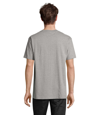 CLIFF OPEN-END T-SHIRT - Grau-Melange 2 bedrucken, Art.-Nr. S04813-GY-L