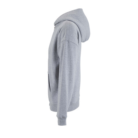 ELIOTT FULLZIP HOODIE - Grau-Melange 2 bedrucken, Art.-Nr. S04884-GY-XXL ELIOTT FULLZIP HOODIE - Grau-Melange 2 bedrucken, Art.-Nr. S04884-GY-XXL