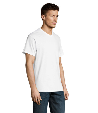 VICTORY HERRENT-SHIRT 150g - White bedrucken, Art.-Nr. S11150-WH-S