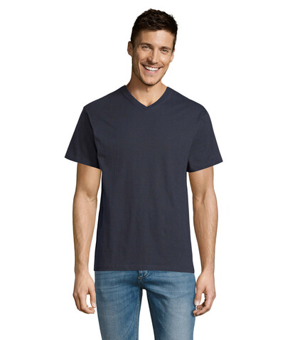 VICTORY HERRENT-SHIRT 150g - Navy bedrucken, Art.-Nr. S11150-NY-S VICTORY HERRENT-SHIRT 150g - Navy bedrucken, Art.-Nr. S11150-NY-S