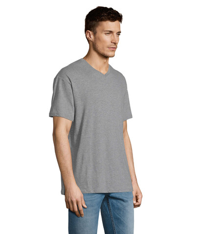 VICTORY HERRENT-SHIRT 150g - Graue Melange bedrucken, Art.-Nr. S11150-GM-M VICTORY HERRENT-SHIRT 150g - Graue Melange bedrucken, Art.-Nr. S11150-GM-M