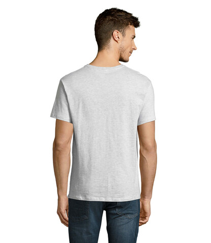 VICTORY HERRENT-SHIRT 150g - Ash bedrucken, Art.-Nr. S11150-AS-3XL