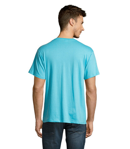 VICTORY HERRENT-SHIRT 150g - Atoll-Blau bedrucken, Art.-Nr. S11150-AL-L