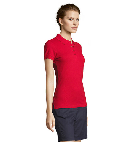 PEOPLE DAMEN POLO 210g - Red bedrucken, Art.-Nr. S11310-RD-M PEOPLE DAMEN POLO 210g - Red bedrucken, Art.-Nr. S11310-RD-M