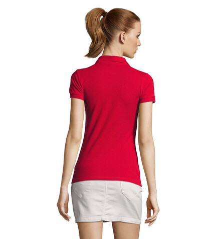 PASSION DAMEN POLO 170g - Red bedrucken, Art.-Nr. S11338-RD-XXL