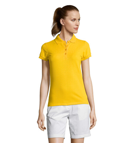 PASSION DAMEN POLO 170g - Gold bedrucken, Art.-Nr. S11338-GO-XXL PASSION DAMEN POLO 170g - Gold bedrucken, Art.-Nr. S11338-GO-XXL