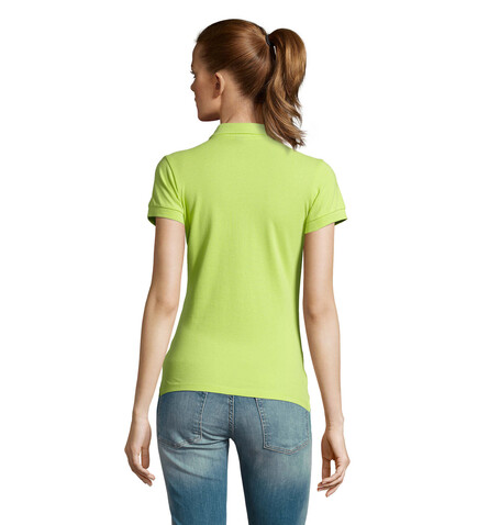 PASSION DAMEN POLO 170g - Apple Green bedrucken, Art.-Nr. S11338-AG-S
