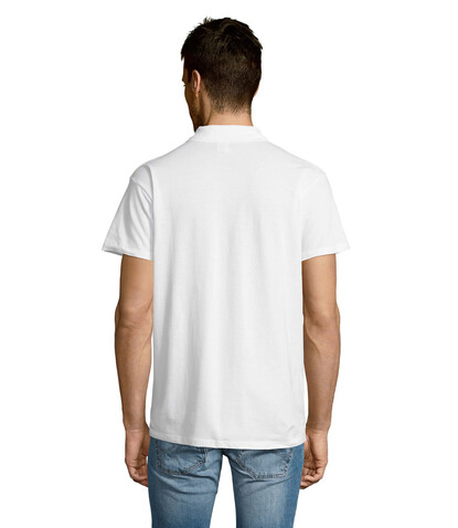 SUMMER II MEN Polo 170g - White bedrucken, Art.-Nr. S11342-WH-S