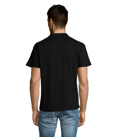 SUMMER II MEN Polo 170g - Schwarz bedrucken, Art.-Nr. S11342-BK-XL